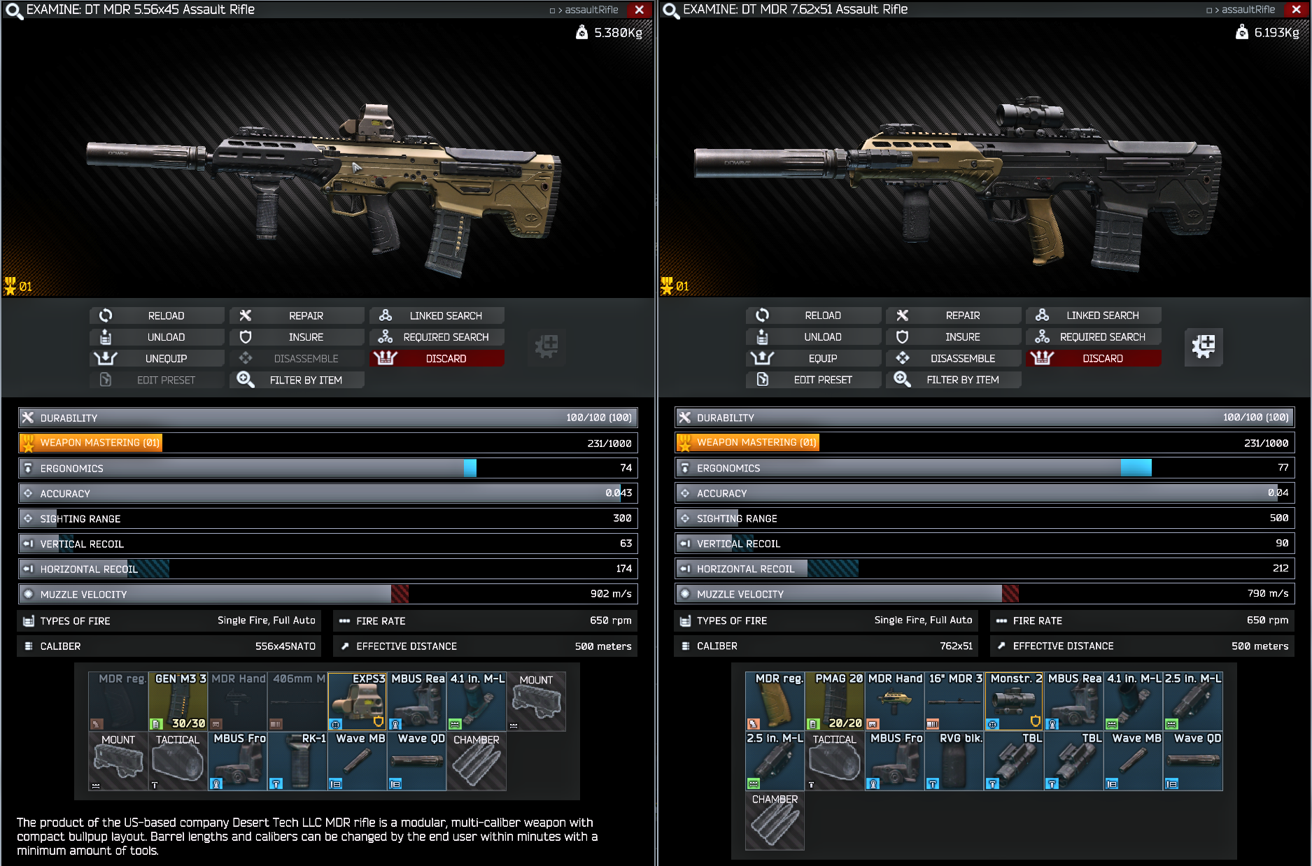 Escape from Tarkov MDR Modding